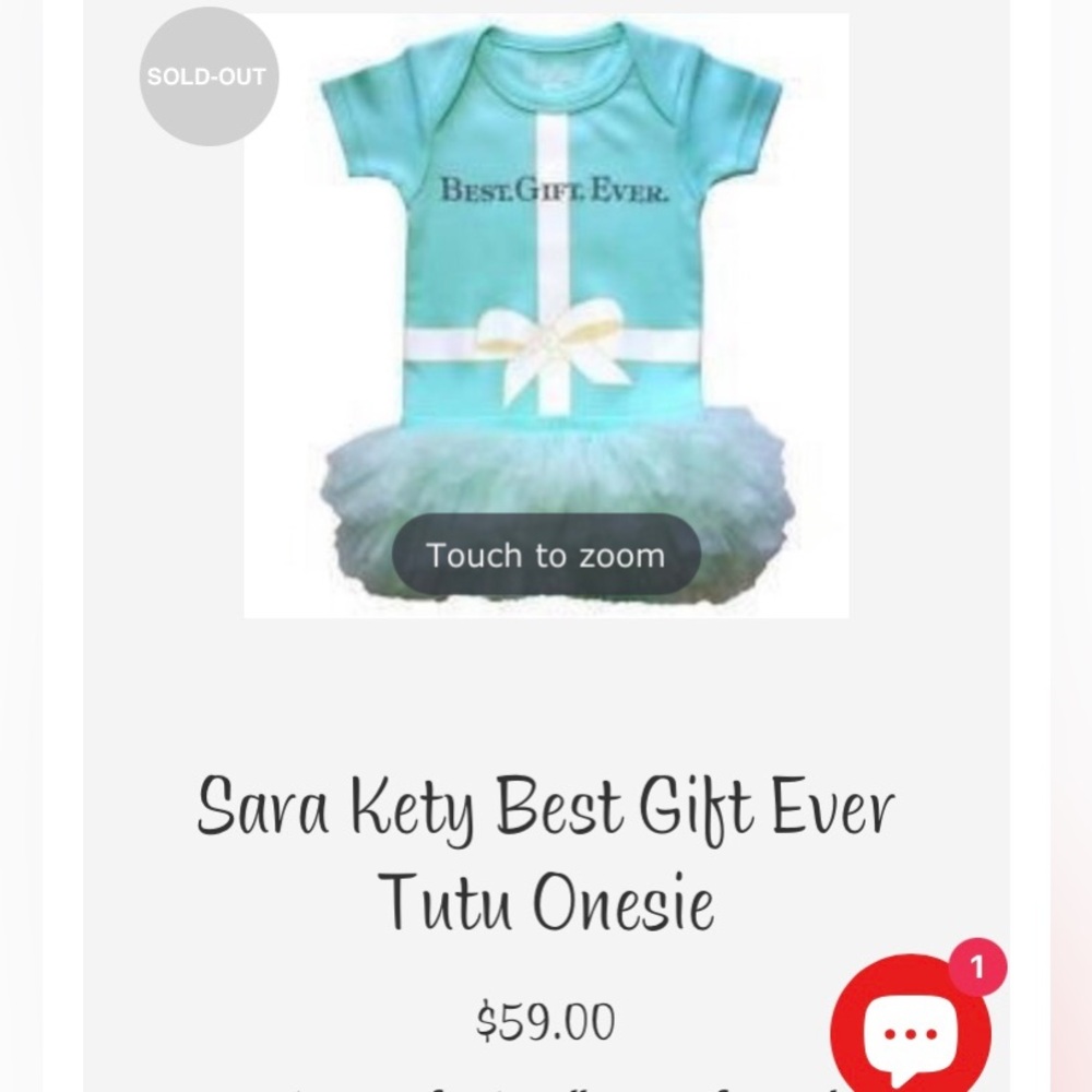Sara Kety onesie